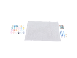 Kit De Pintura Digital Diy De Un Ciervo (sin Marco) Para Adultos Y Principiantes - Decoración