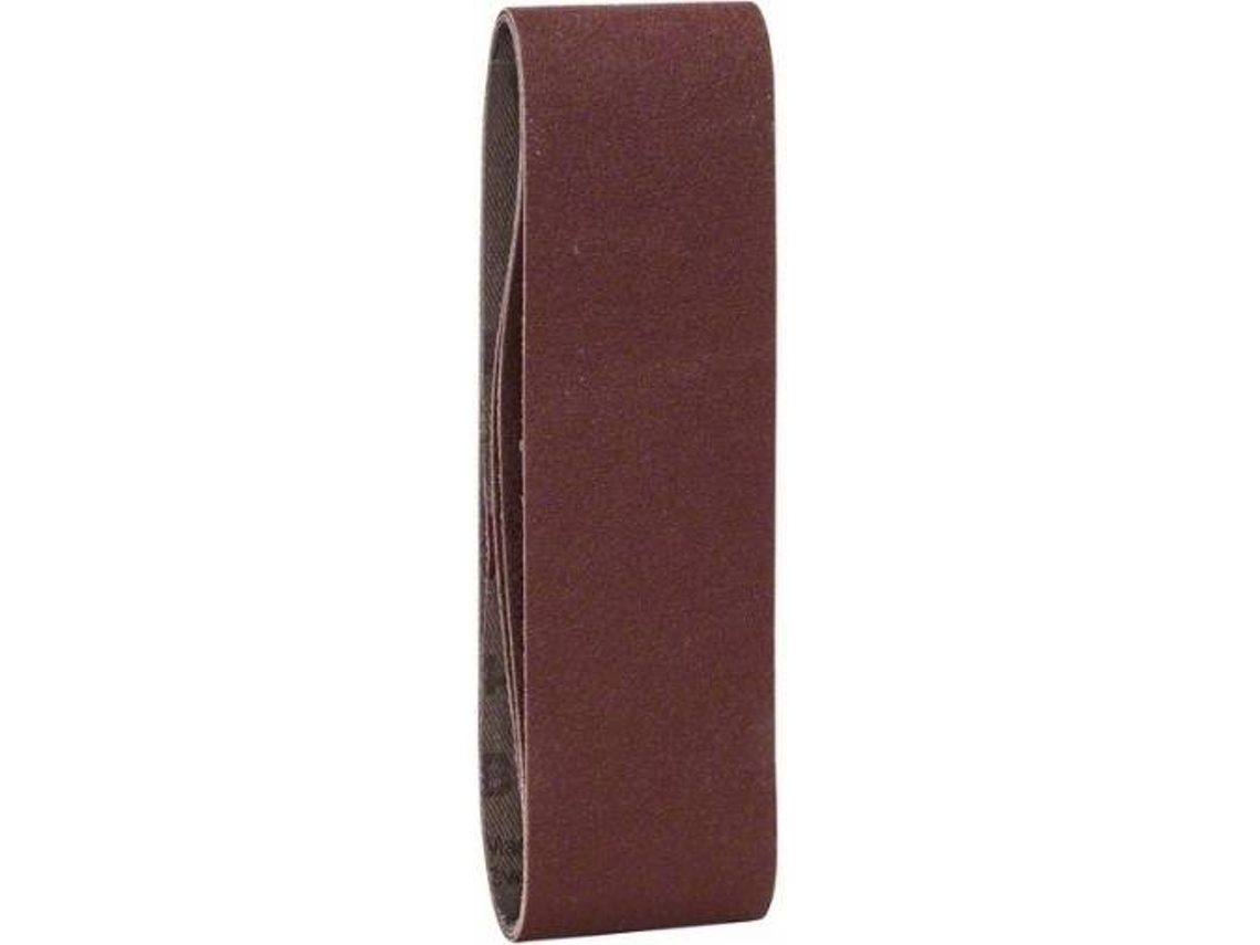 Conjunto de 3 Bandas de Lija BOSCH - Qualidade Vermelho G= 120