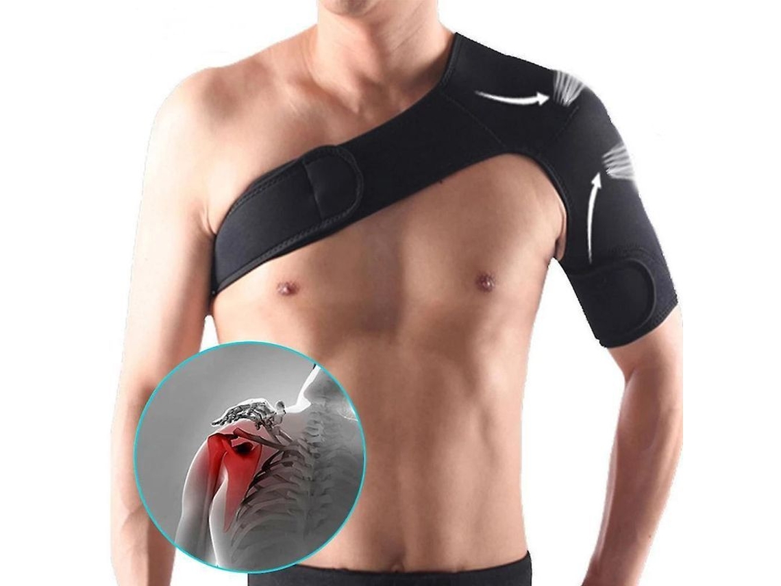 2026-faja De Soporte Para Hombro Con Dislocación, Artritis Y Dolor, Ajustable Y Ligera, Ideal Para Deporte Y Reposo Hombro Derecho