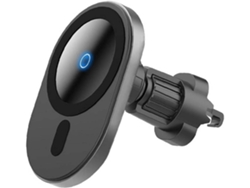 Cargador Carro Carregamento Rápido Sem Air Vent Suction Sticky YIZHOOD Negro