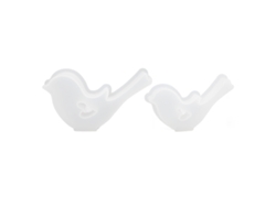 2 Bandejas De Silicona Flexibles Reutilizables Con Forma De Pájaro, Fáciles De Limpiar, Para Decoración Con Resina Diy.