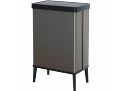 Cubo de basura Curver Verto (plástico gris, 54 L)