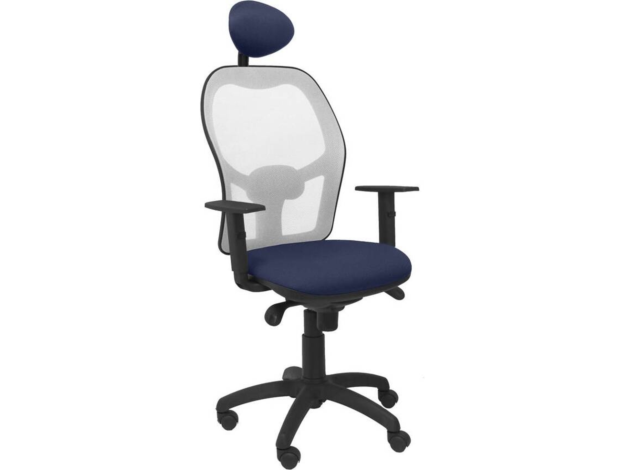 Silla de Escritorio Operativa PYC Jorquera C Azul GR (Brazos Ajustables - Malla)