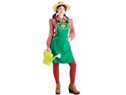 Disfraz de Jardinera o Granjera profesional para mujer