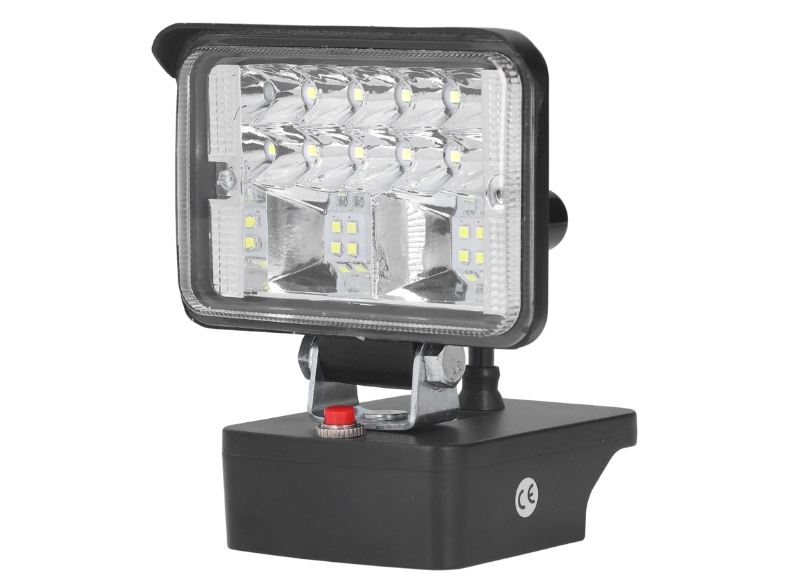Luz De Trabajo Led Flood Exterior Brillante Seguridad Para Hitachi 18v Iluminación Al Aire Libre