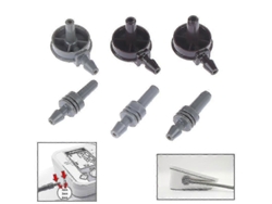 Conector de manguito para monitor de presión arterial digital de 4 mm, 5 mm y 6 mm para bicicletas eléctricas.