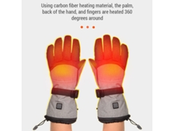 2026-guantes Calentados Eléctricos Impermeables Invierno Con 3 Niveles Calor Para Deportes Al Aire Libre