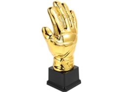 Trofeo De Plástico Con Forma De Portero De Fútbol