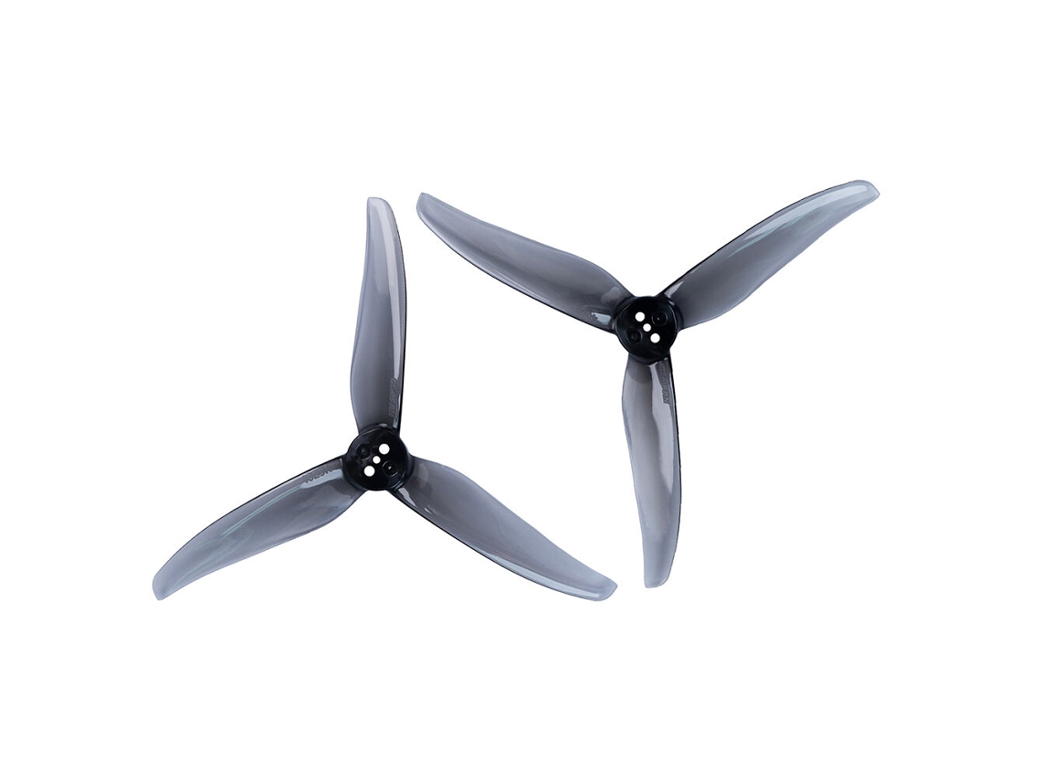 Gris 2 Pares 2 Pares/6 Pares Gemfan 4023-3 4023 Hélice Pc 4" 3 Palas 1.5mm 3 Orificios Motor 1505-3600kv Fpv