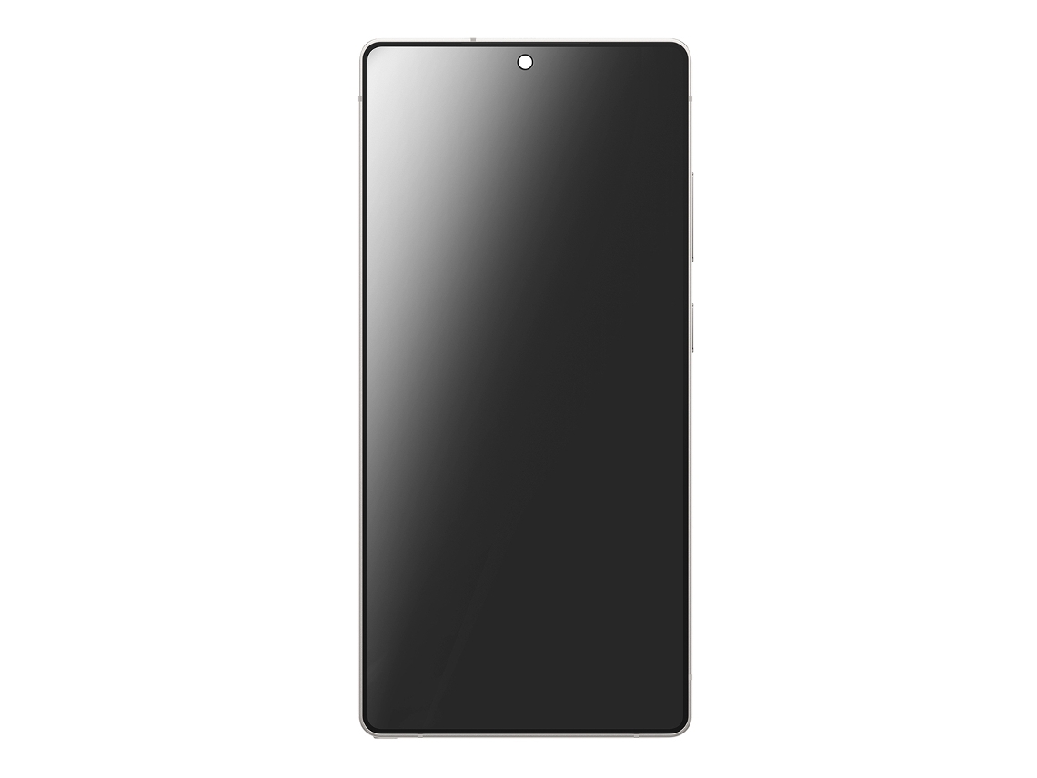 Pantalla completa original para Galaxy S25 Ultra Panel LCD con cristal y marco negro Samsung
