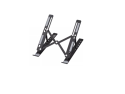 Soporte plegable ajustable ELORY para portátiles, notebooks y tabletas.