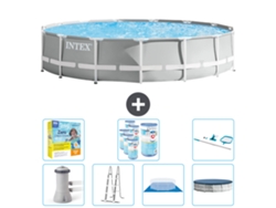 Piscina Tubular INTEX 26724GN-CB52 (14614 L - 457x107cm)