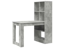 Escritorio | Escritorio gris de 122 x 67 x 145 cm, madera tratada.