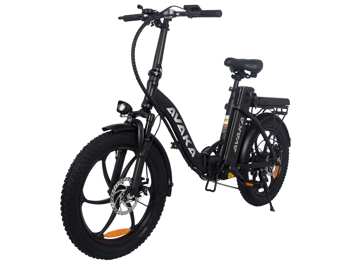 Avaka Bz20 Plus Bicicleta Eléctrica Urbana Dobrável Com Quadro Aberto De 20 Motor De 500 W Batería De 48 VE 15 Ah