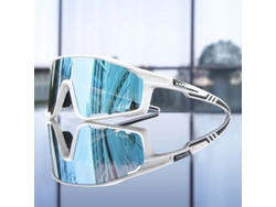 (Estilo 6) Gafas de ciclismo unisex con protección UV400, aptas para ciclismo.