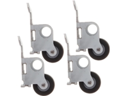 Rodillo de presión para cinta y audio con estructura de hierro de 9 mm, para reparar grabadoras y radios, compacto y duradero Jortmrd