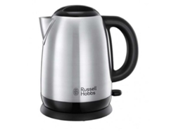 Russell Hobbs Adventure Hervidor eléctrico 1,7 L 2400 W Negro Plata