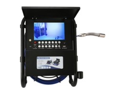 Cámara de inspección de tuberías IPS de 7'' 1080p IP68 con localizador de 512 Hz y alcance de 30 m