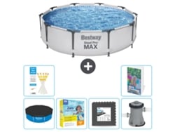 Bestway Piscina Bestway Steel Pro Max Redonda - 305x76 Cm - 7-peças S85