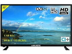 VCMKP - TV NEW MAJESTIC TVD-232 S2 LED MP11 (LED - 23'' - 58 cm - HD)