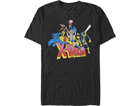 Camiseta ROCKINSTONE de X-Men con foto de grupo (Algodón - S)
