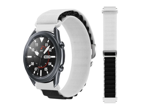Correa Garmin Forerunner 735Xt Pulsera Loop Alpine Blanco y Negro