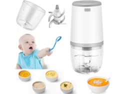 Procesador Bebé Chrui 300ml Fruta/verdura/carne Blanco