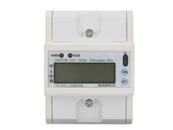 Medidor De Energía Eléctrica Monofásico De 4 Pines Con Pantalla Lcd Para Riel Din Ddm75sr 15-60a Kwh