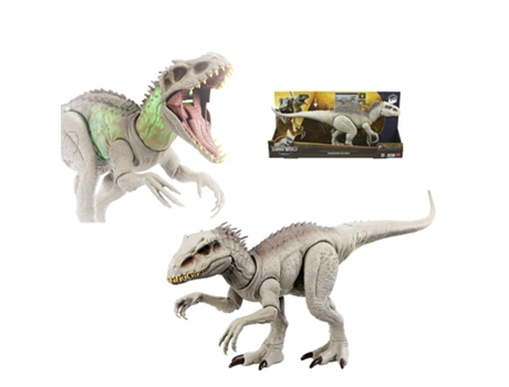 JURASSIC WORLD Camufla Y Conquista Indominus Rex (4 años)