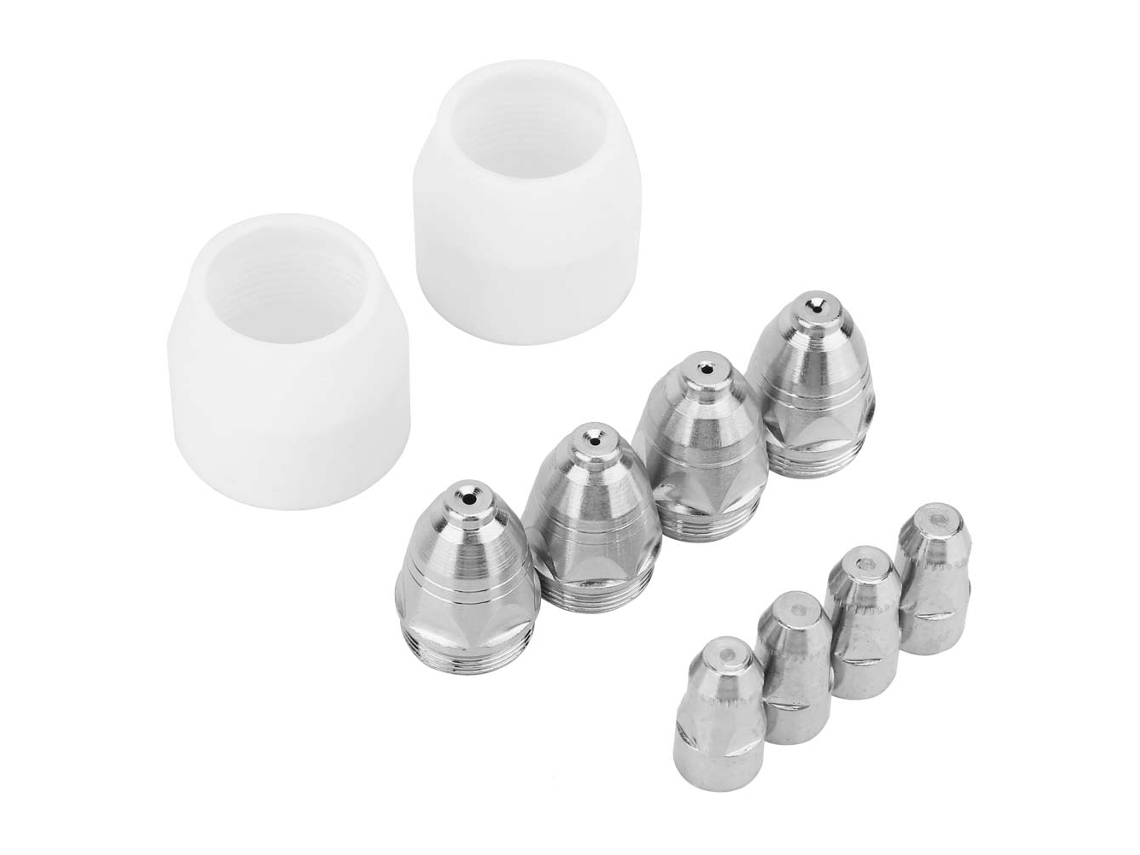 Juego De 10 Puntas De Boquilla De Electrodo Para Antorcha De Cortadora De Plasma P80 - Consumibles