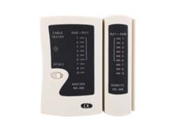 Probador De Cables De Red Rj45, Rj11 Y Rj12, Herramienta De Red Lan Con Led Anticaída Y Diseño Ergonómico.