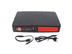 2026velora-ups Fuente de alimentación ininterrumpida 8000 mAh 5 V 9 V 12 V 15 V 24 V USB PoE para router, cámara, enchufe europeo 100-240 V