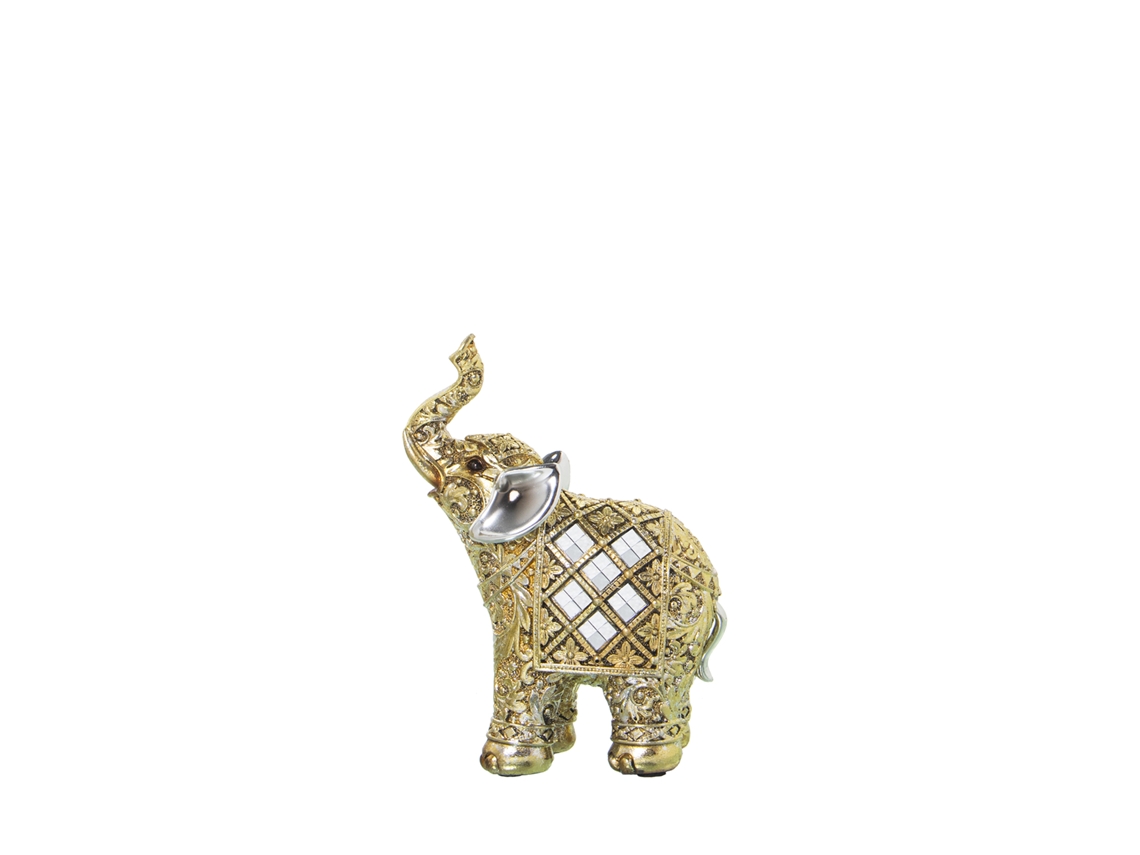 Figura Decorativa DRW (Resina - Dorado)