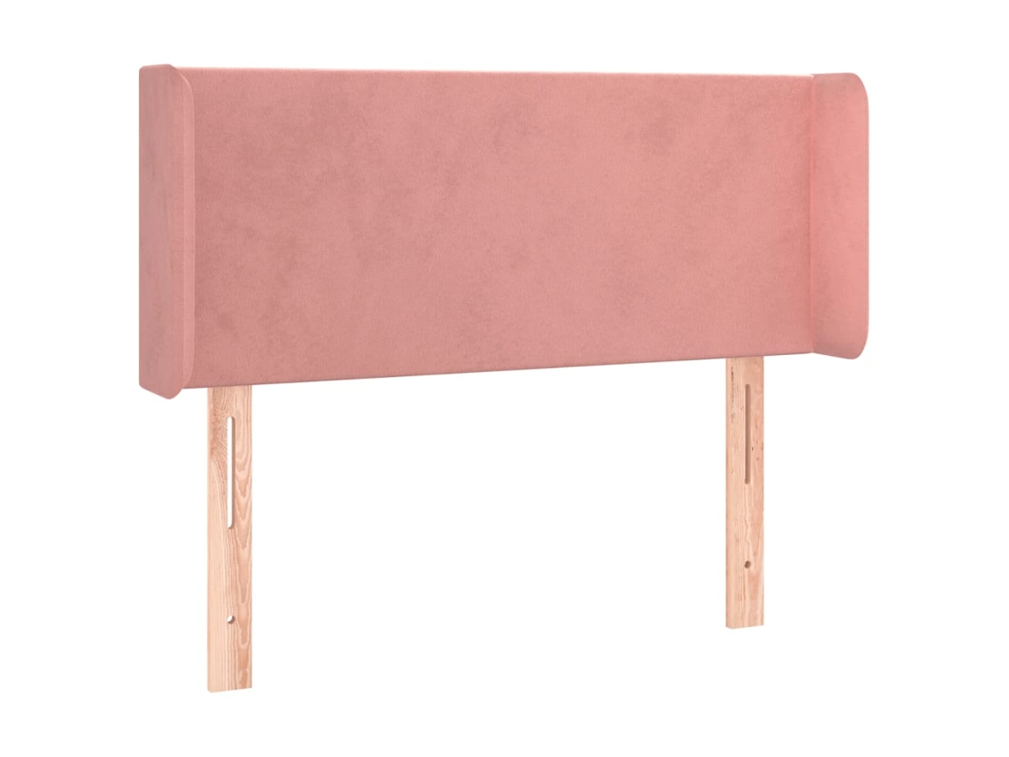 Maison Exclusive - Cabecero De Terciopelo Rosa 93x16x78/88 Cm