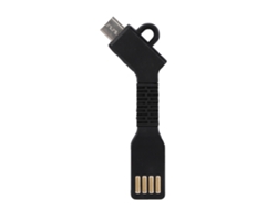 Cable De Datos Para Llavero (carga Rápida, Transmisión De Datos) Ts015 Micro Mini Universal Para Iphone Android