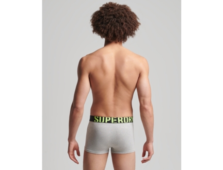Juego de Boxers para Hombre SUPERDRY (L - Algodón - Multicolor)