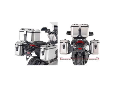 Soporte de la maleta lateral de la moto GIVI Monokey Honda X-Adv 750 21