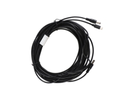 Cable De Extensión De Alimentación De Cc De 10 Metros (32,8 Pies), Macho A Macho, Usb-c, Resistente Al Agua.