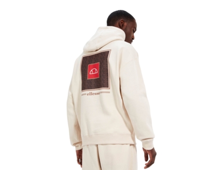 Sudadera de Hombre ELLESSE Cruda Prerro Oh Sintetico Beige (L)