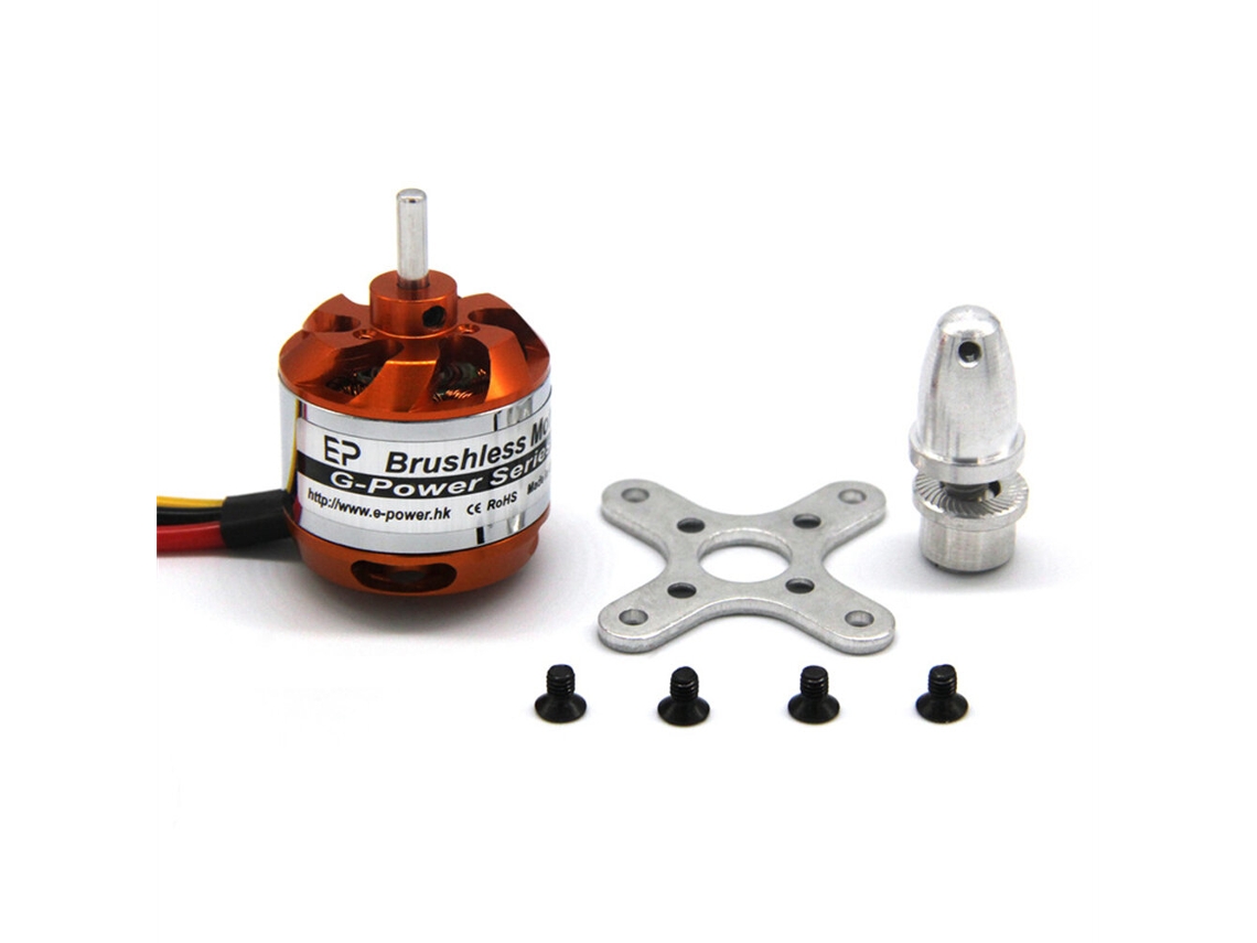 Motor Sin Escobillas E-powerrc D2826 De 2200 Kv, 930 Kv / 1000 Kv / 1400 Kv / 2200 Kv, 2-3s, Para Aviones Rc De Ala Fija.