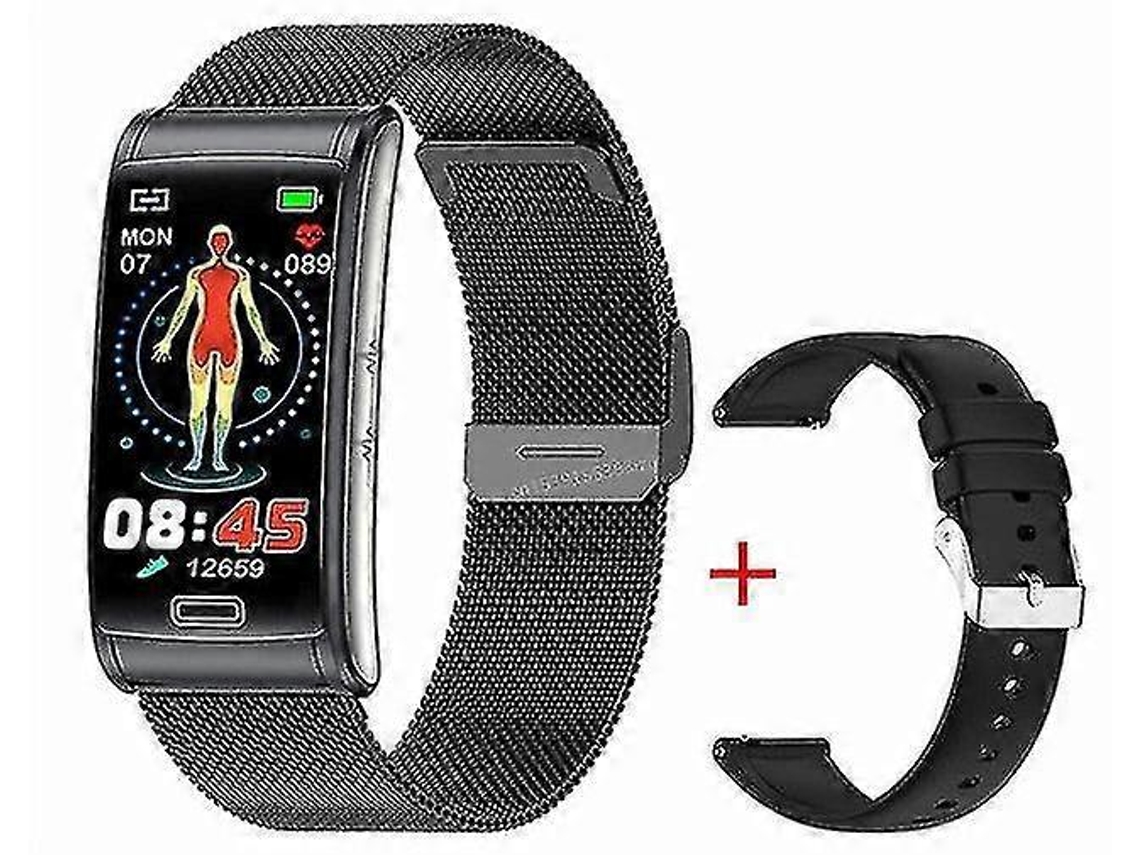 Reloj inteligente E600 con ECG, glucosa en sangre y frecuencia cardíaca, para hombre, no invasivo, monitor de salud, deportivo, para mujer, pulsera_k29 Ly Ebike