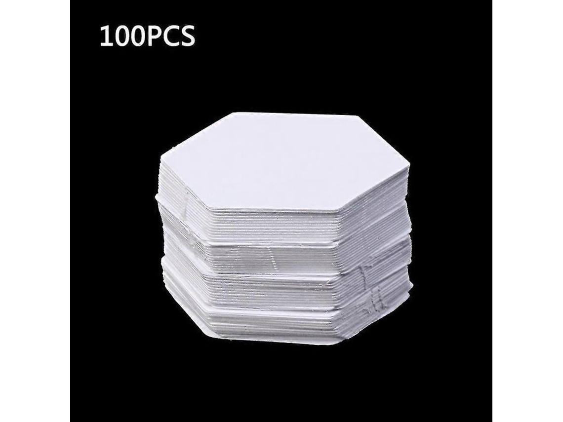 2026-plantillas De Hexágono Para Patchwork Y Costura 100 Piezas 6 Tamaños Herramienta Diy Para Manualidades S202412306487