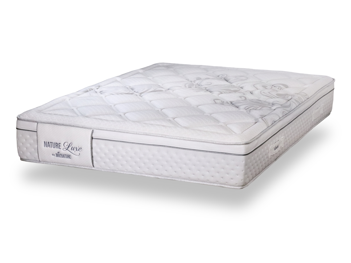 Colchón de Muelles Ensacados MATNATURE Natureluxe Viscosoft indeformable Firmeza y Adaptabilidad Premium 3xA (150 x 200 cm)