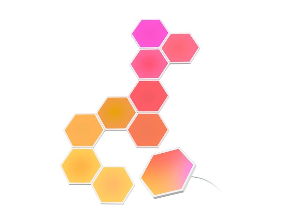 Paneles Hexa Light - Valopanelit, 10 Kpl