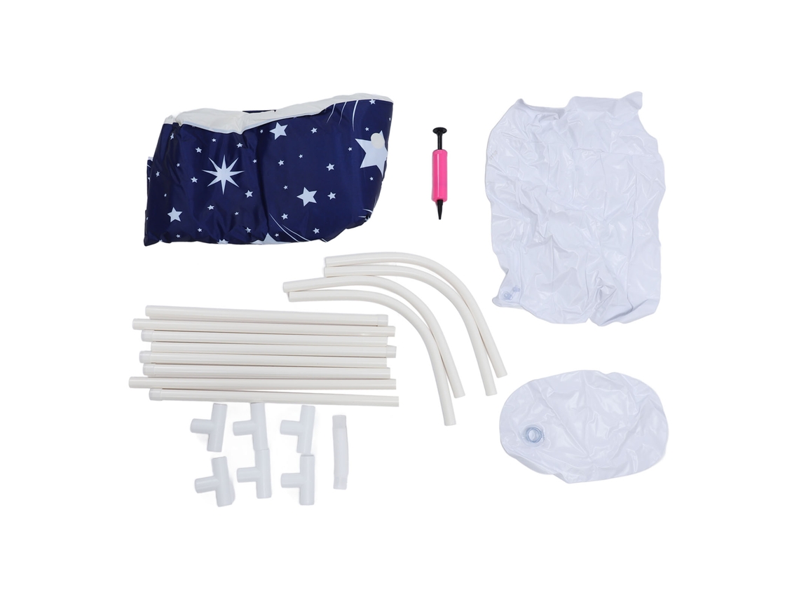 Bañera portátil multifuncional de gran espacio, plegable y de cuerpo completo, ideal para niños y adultos, ideal para ducha tipo 2