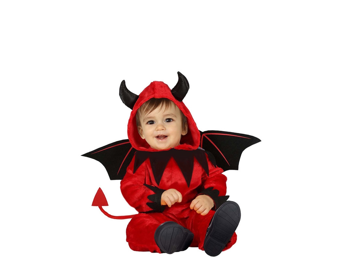 Disfraz de Bebé GUIRCA Diablo Rojo  (18 - 24 meses)