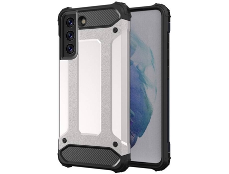 Carcasa Samsung Galaxy S21 fe LMOBILE Rígida 43 Plateado