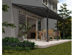 CANOPIA Pérgola Olympia Cobertor para Terraza de Aluminio 3X6,2 m Gris