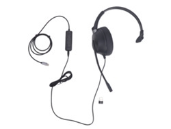 Auriculares Mono Usb-c Con Micrófono Para Pc/portátil Con Conector Usb-c A 3,5 Mm.