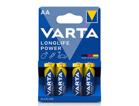 4 Pilas Alcalinas Longlife Power Aa 1.5V [Bl4] VARTA